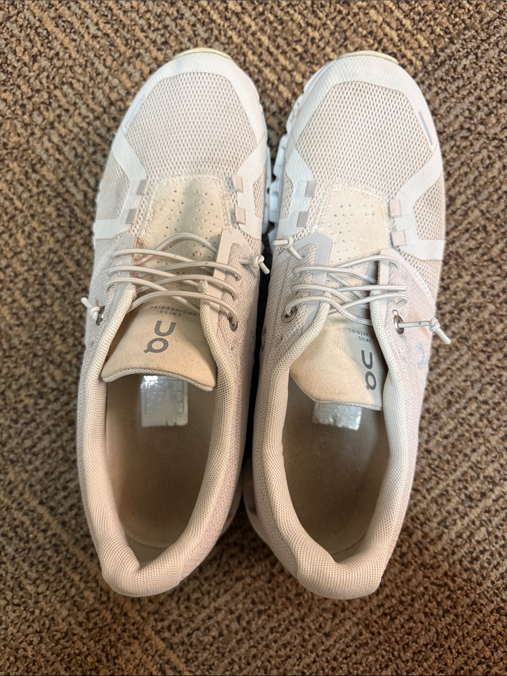 On Cloud Women's Shoes in Oatmeal
